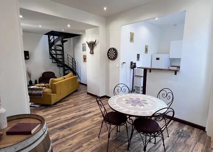 شقة Romantique Avec Balneo En Plein Centre De